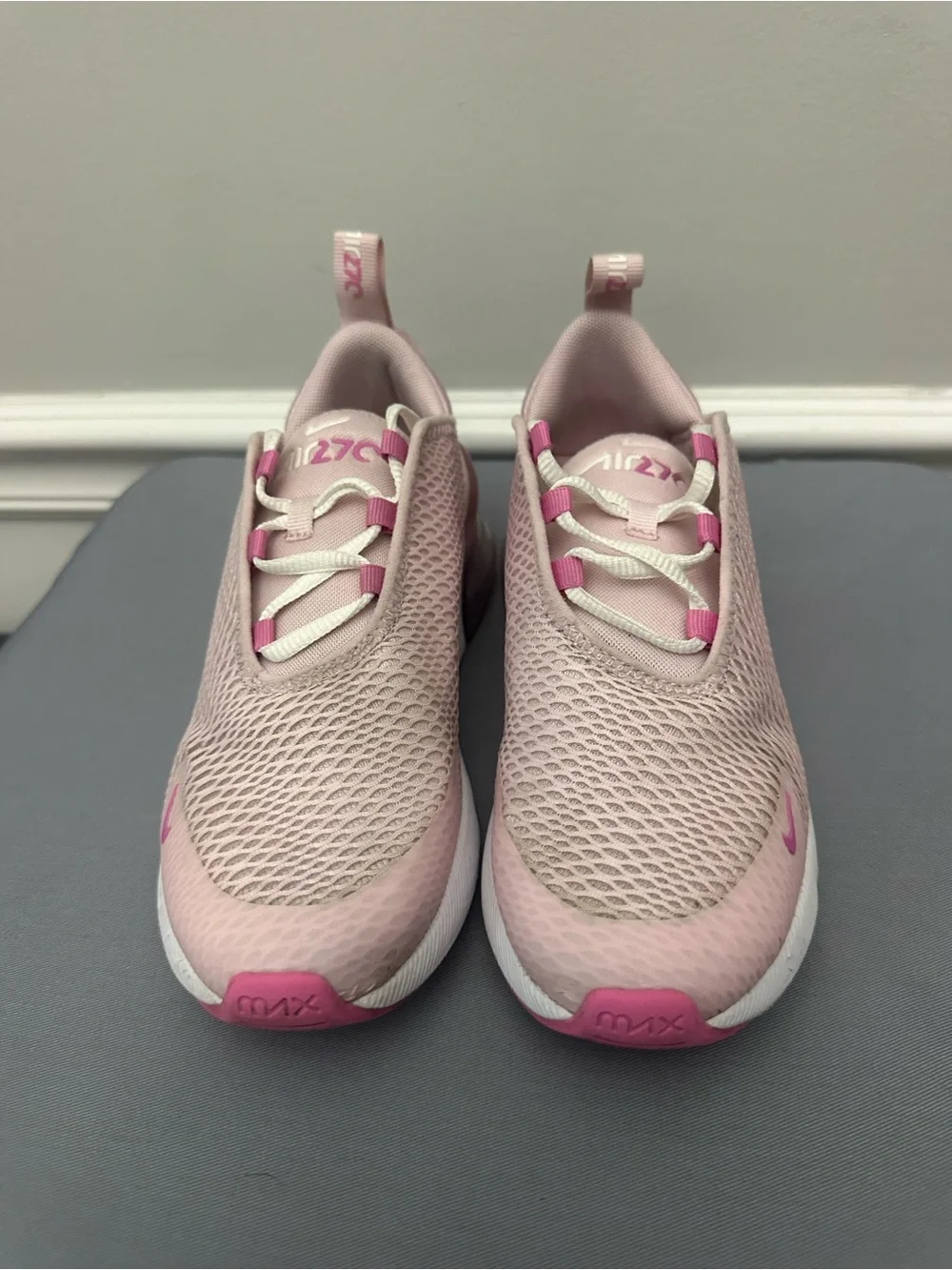 Nike Kids Air Max 270 Pink Girls 2Y Sneakers